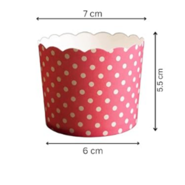 Direct Bakeble Big Lava Cup Pack of 50 pc