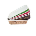 250g Paper Plum Cake Mould Loaf Pan 10 and 50 Pieces Pack